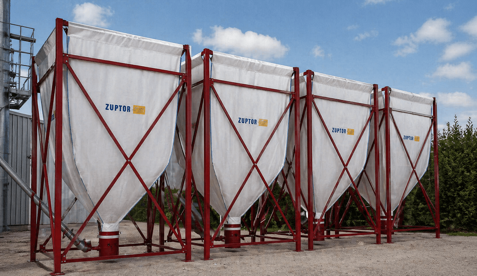 Zalety silosów tkaninowych